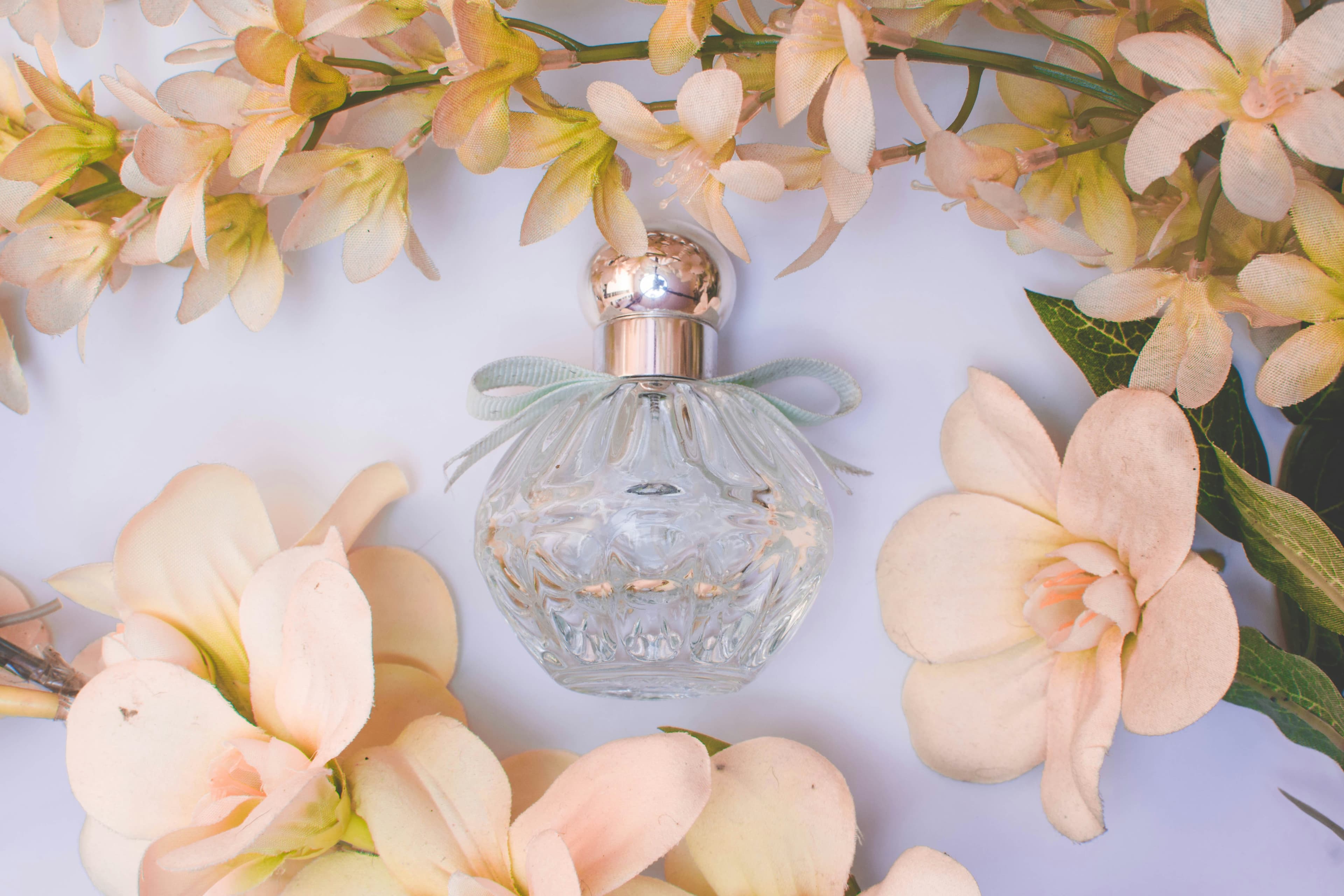 Model with Lady Scentoir perfume